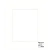 PA Framing Mat Board – Double 11-inch x 14-inch/8-inch x 10-inch – White Core Soft White/Soft White