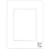 PA Framing Mat Board – Double 16-inch x 20-inch/11-inch x 14-inch – White Core White/White