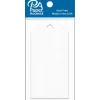 PA Paper Accent Craft Tags – 2-1/8-inch x 4-1/4-inch – 25 Piece – White
