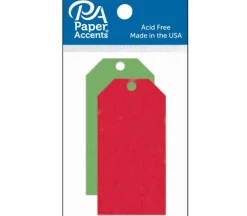PA Paper Accent Craft Tags – 1-5/8-inch x 3-1/4-inch – 25 Piece – Christmas