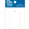 PA Paper Accent Craft Tags – 1-1/4-inch x 2-1/2-inch – 25 Piece – White