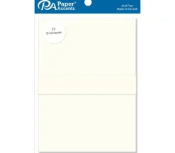 PA Paper Accents Envelope – 5-1/4-inch x 7-1/4-inch – 25 Piece – Cream