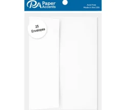 PA Paper Accents Envelope – 5-1/4-inch x 7-1/4-inch – 25 Piece – White