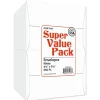 PA Paper Accents Super Value Envelope Pack – 4-1/4-inch x 5-1/2-inch – 250 Piece – White
