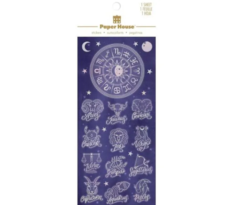 Paper House Foil Stickers – Astrology