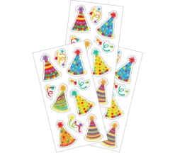 Paper House Stickers – Party Hats