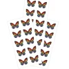Paper House Stickers – Rainbow Butterflies