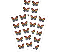 Paper House Stickers – Rainbow Butterflies