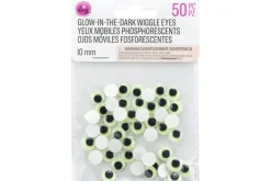 Paste-On Wiggle Eyes – 25mm – 20pc. – Black