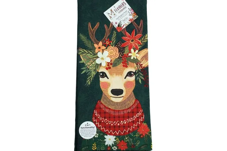 Patch Cardinal Tea Towel