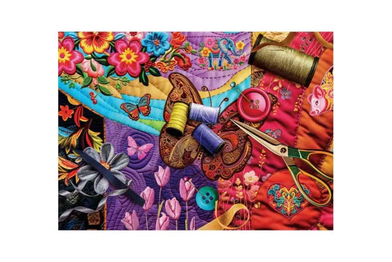Patchwork Gardens – 1000 Piece Puzzle