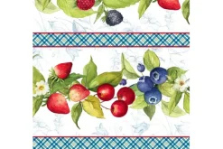 Patchwork Picnic Berry Toss on Navy