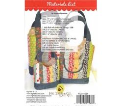Pattern – Figtree Feed Sack Tote Sewing Pattern