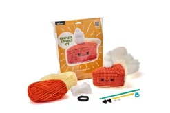 Patty the Pumpkin Pie Amigurumi Crochet Kit