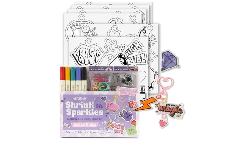 Paws & Wings Shrink to Sparkles Craft Kit