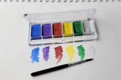 20pc. Interchangeable Paint Brushes with Retractable Handles