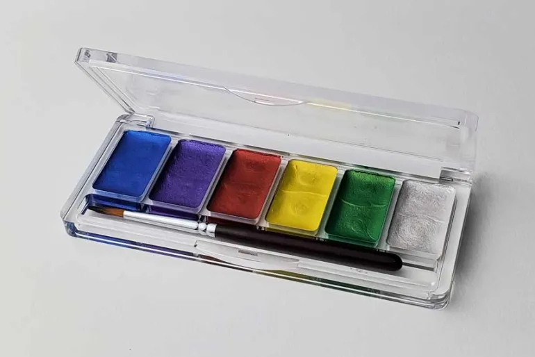 7pc. Travel Brush Set with Case