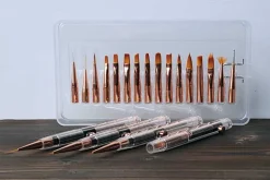 7pc. Travel Brush Set with Case