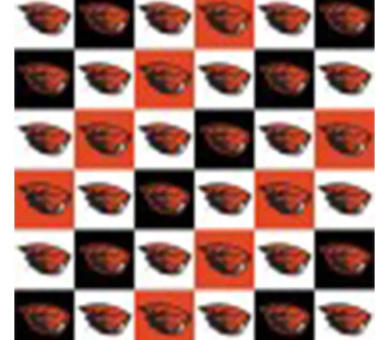 PDX Portland Airport Carpet Novelty Quilt Cotton
