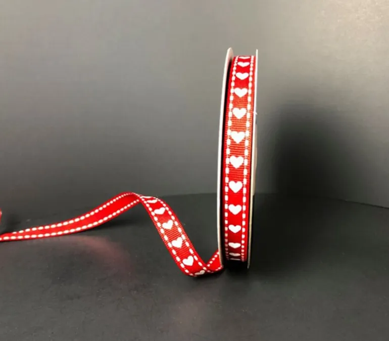 Peach Woven Vintage Velvet Ribbon – 3/8-inch