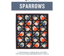 Pen and Paper Designs Sparrows Quilt Pattern