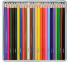 Pentalic Colored Pencil Tin Set – 24 Piece