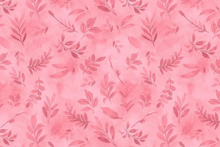 Peony Blossoms Packed Florals on White