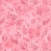 Peony Blossoms Tossed Leaves in Tonal Teal