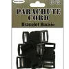 Pepperell Parachute Cord Buckle – 12mm – 6 Piece