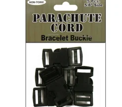 Pepperell Parachute Cord Buckle – 12mm – 6 Piece