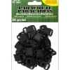 Pepperell Parachute Cord Buckle – 12mm – Black – 30 Piece