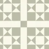 Perfect Points Ohio Star Taupe and White