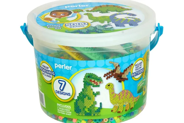 Perler Bead Bucket Kit – 5000pc. – Dinosaur