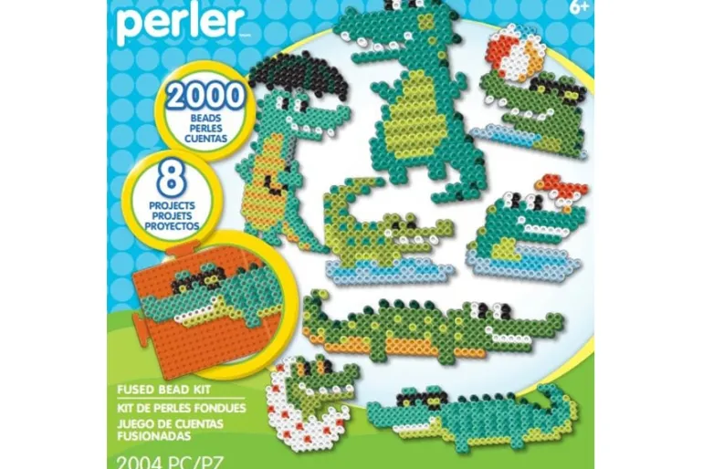 Perler Bead Bucket Kit – 5000pc. – Dinosaur