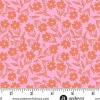 Petal and Stitches Echinacea Florals on Cream