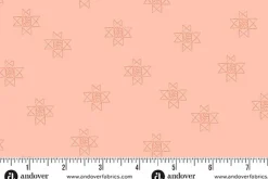 Petal and Stitches Echinacea Florals on Cream