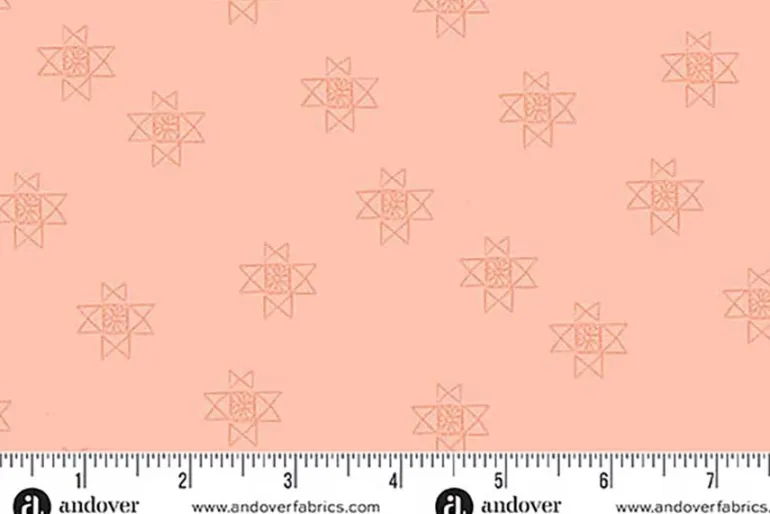 Petal and Stitches Echinacea Florals on Cream