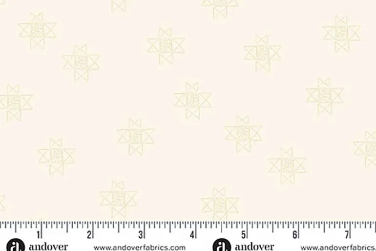 Petal and Stitches Echinacea Florals on Cream