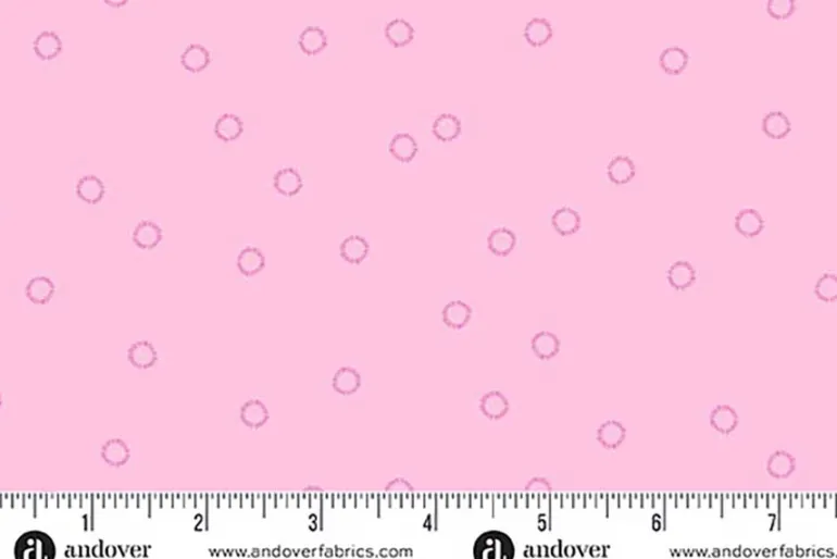 Petal and Stitches Echinacea Florals on Navy
