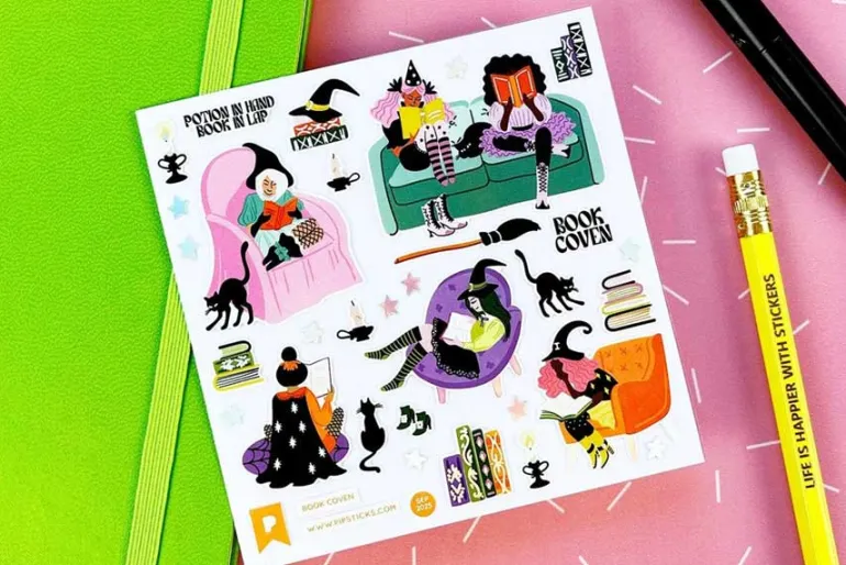Petal Painters Stickers