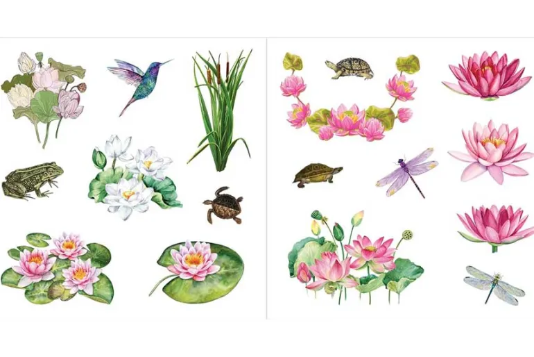 Peter Pauper Sticker Book – Bunches of Botanicals! (over 500 stickers!)