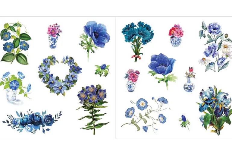 Peter Pauper Sticker Book – Bunches of Botanicals! (over 500 stickers!)