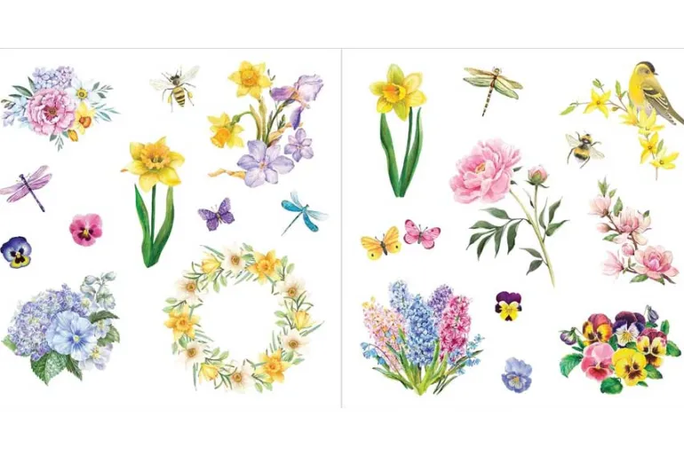 Peter Pauper Sticker Book – Bunches of Botanicals! (over 500 stickers!)