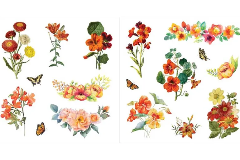 Peter Pauper Sticker Book – Bunches of Botanicals! (over 500 stickers!)