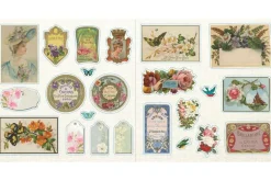 Peter Pauper Sticker Book – Loads of Ephemera! (over 580 stickers!)