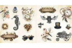 Peter Pauper Sticker Book – Loads of Ephemera! (over 580 stickers!)
