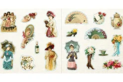 Peter Pauper Sticker Book – Loads of Ephemera! (over 580 stickers!)