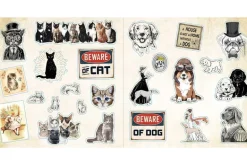 Peter Pauper Sticker Book – Loads of Ephemera! (over 580 stickers!)