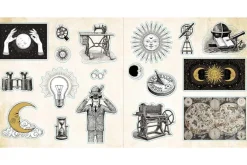 Peter Pauper Sticker Book – Loads of Ephemera! (over 580 stickers!)
