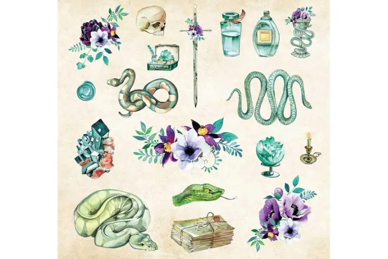 Peter Pauper Sticker Book – Mystical Ephemera! (over 900 stickers!)